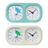 日本 SONIC時間感知計時器時鐘 Plus - 用色彩體驗時間的流逝 LV-3521 薄荷藍/象牙白